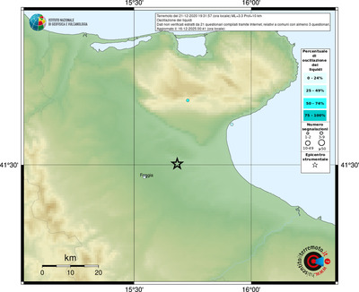 Mappa comuni con almeno 3 questionari