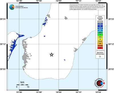 Mappa EMS - territori località