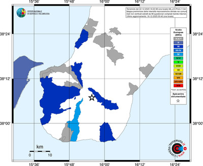 Mappa EMS - territori comuni