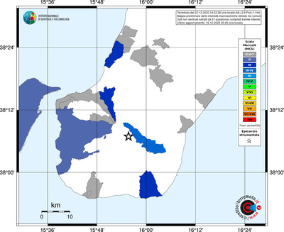 Mappa MCS - territori comuni