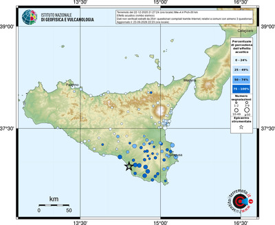 Mappa comuni con almeno 3 questionari