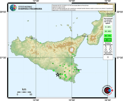 Mappa comuni con almeno 3 questionari