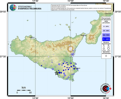 Mappa comuni con almeno 3 questionari