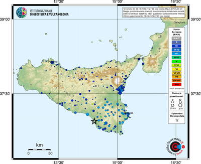 Mappa EMS - località
