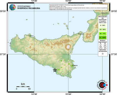 Mappa comuni con almeno 3 questionari