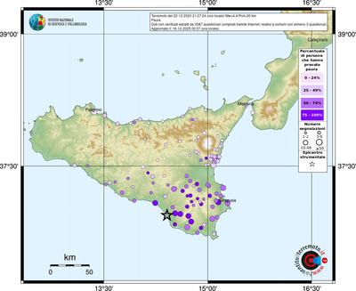 Mappa comuni con almeno 3 questionari