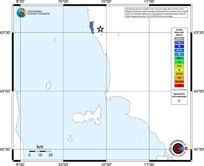 Mappa MCS - territori località