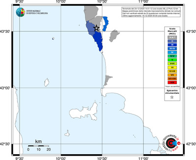 Mappa MCS - territori comuni
