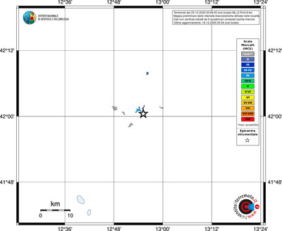 Mappa MCS - territori località