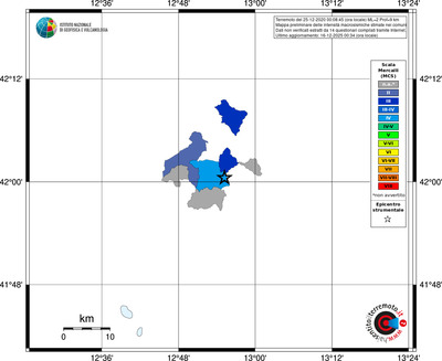 Mappa MCS - territori comuni
