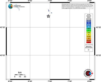 Mappa MCS - territori località