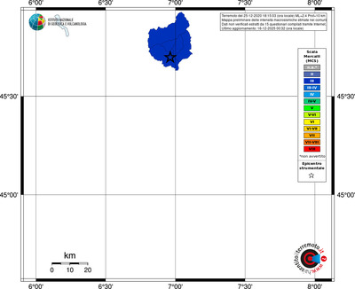 Mappa MCS - territori comuni
