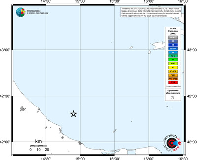 Mappa EMS - territori località