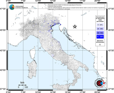 Mappa territorio comunale con almeno 3 questionari