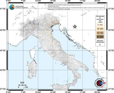 Mappa territorio comunale con almeno 3 questionari