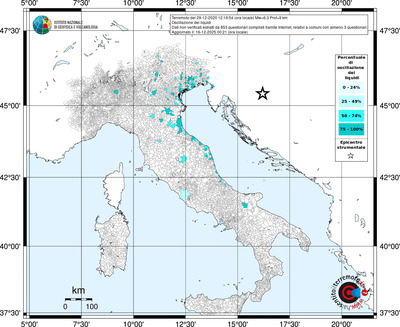 Mappa territorio comunale con almeno 3 questionari