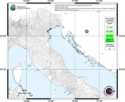 Mappa territorio comunale con almeno 3 questionari