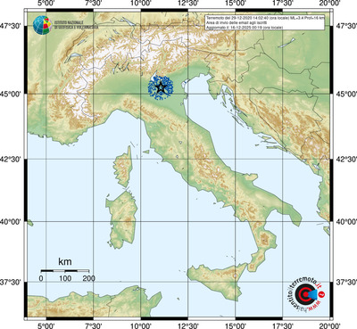Area di invio delle email agli iscritti