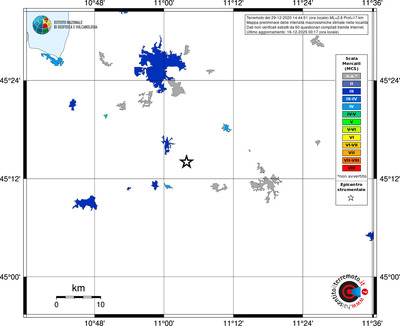 Mappa MCS - territori località