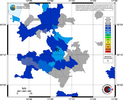 Mappa MCS - territori comuni