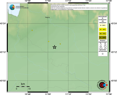 Mappa comuni con almeno 3 questionari