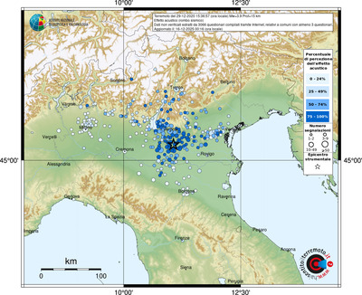 Mappa comuni con almeno 3 questionari