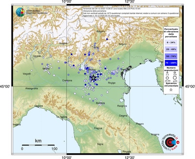 Mappa comuni con almeno 3 questionari