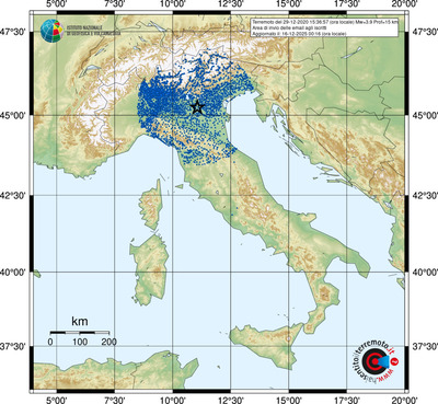 Area di invio delle email agli iscritti