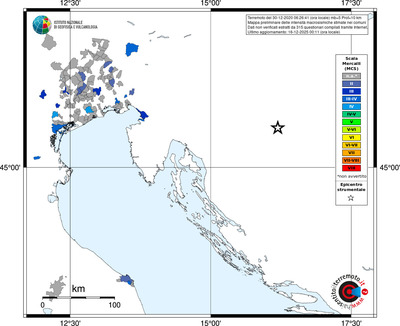 Mappa MCS - territori comuni