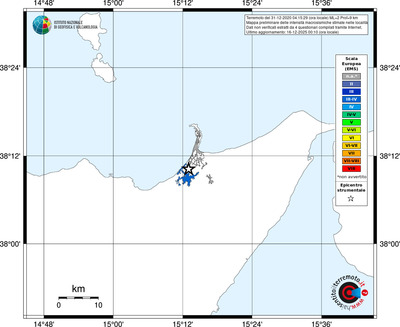 Mappa EMS - territori località