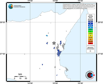 Mappa MCS - territori località