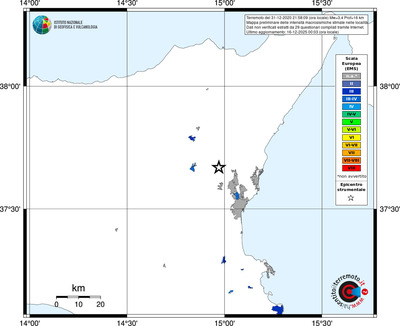Mappa EMS - territori località