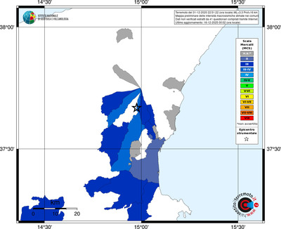 Mappa MCS - territori comuni