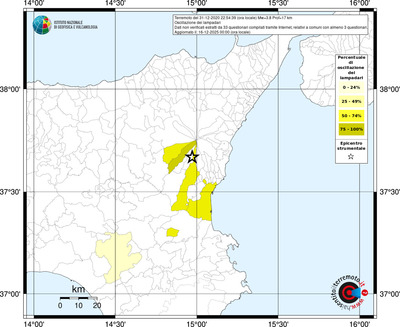 Mappa territorio comunale con almeno 3 questionari