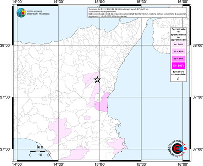 Mappa territorio comunale con almeno 3 questionari