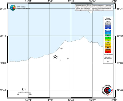 Mappa MCS - territori località