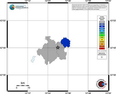 Mappa MCS - territori comuni