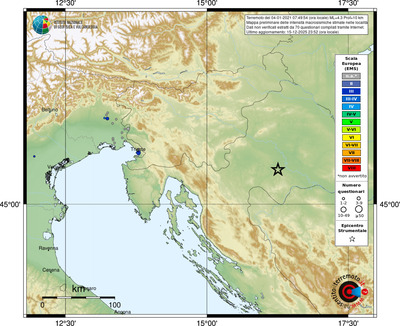 Mappa EMS - località