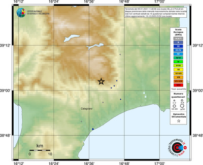 Mappa EMS - località