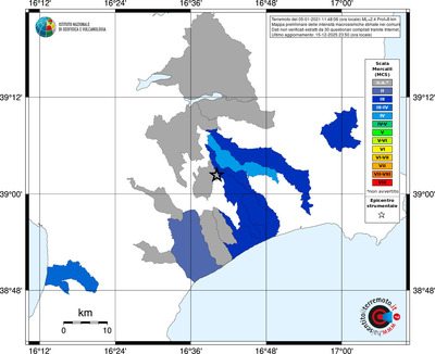 Mappa MCS - territori comuni