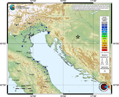 Mappa EMS - località