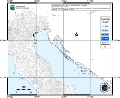 Mappa territorio comunale con almeno 3 questionari