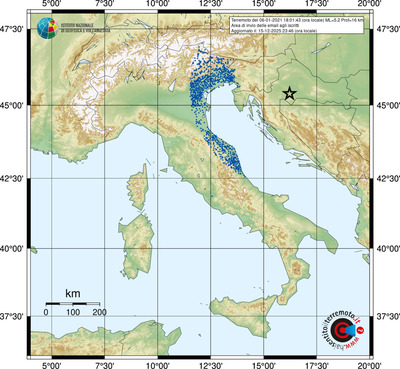 Area di invio delle email agli iscritti