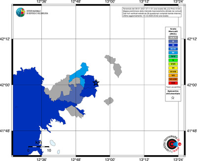 Mappa MCS - territori comuni