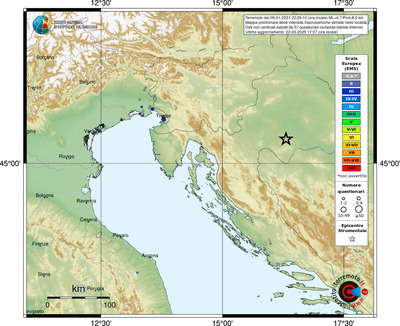 Mappa EMS - località