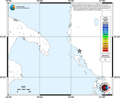 Mappa EMS - territori località