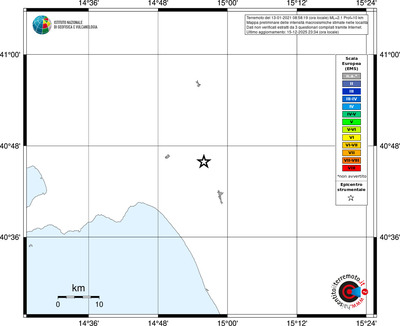 Mappa EMS - territori località