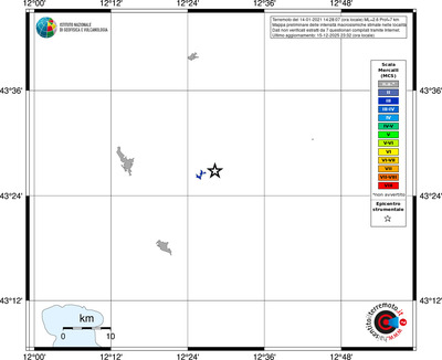 Mappa MCS - territori località