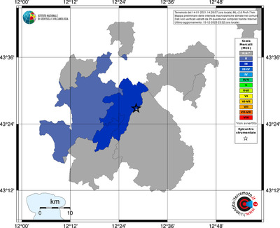 Mappa MCS - territori comuni