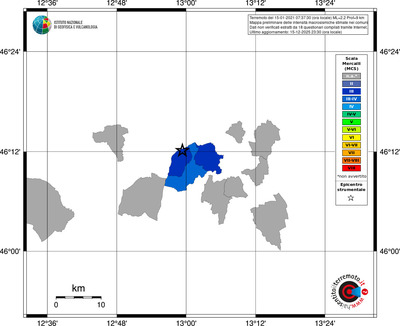 Mappa MCS - territori comuni
